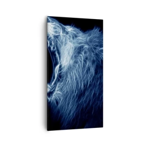 Tablou pe pânză - Mânia înflăcărată a regelui - 55x100 cm