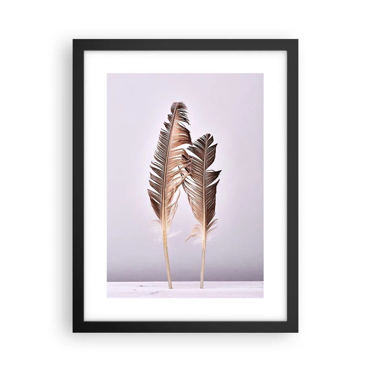 Poster în ramă neagră - Împotriva neantului - 30x40 cm