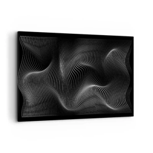 Tablou pe pânză - Dansul luminii în spațiu - 100x70 cm