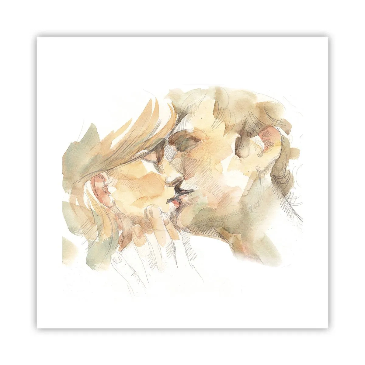 Poster - Jumătatea găsită? - 40x40 cm