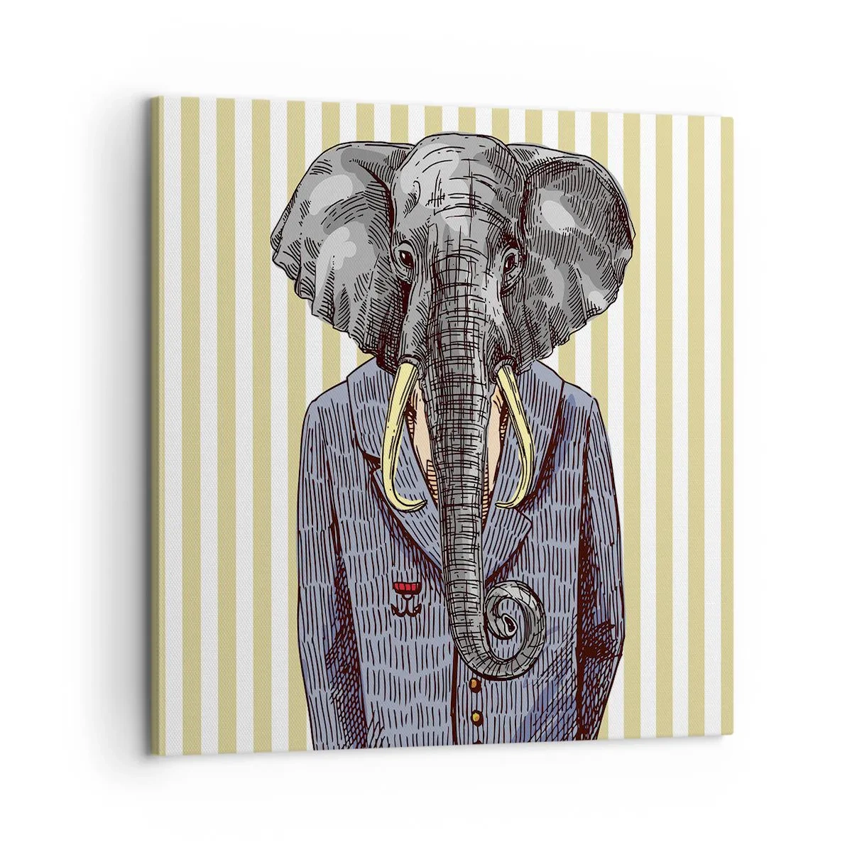 Tablou pe pânză - Elegant prin natură - 60x60 cm