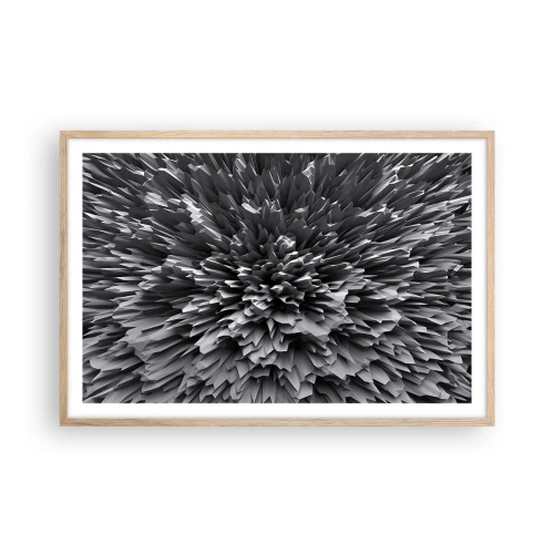 Poster în ramă de stejar deschis - Mai ascuțit nu se poate - 91x61 cm