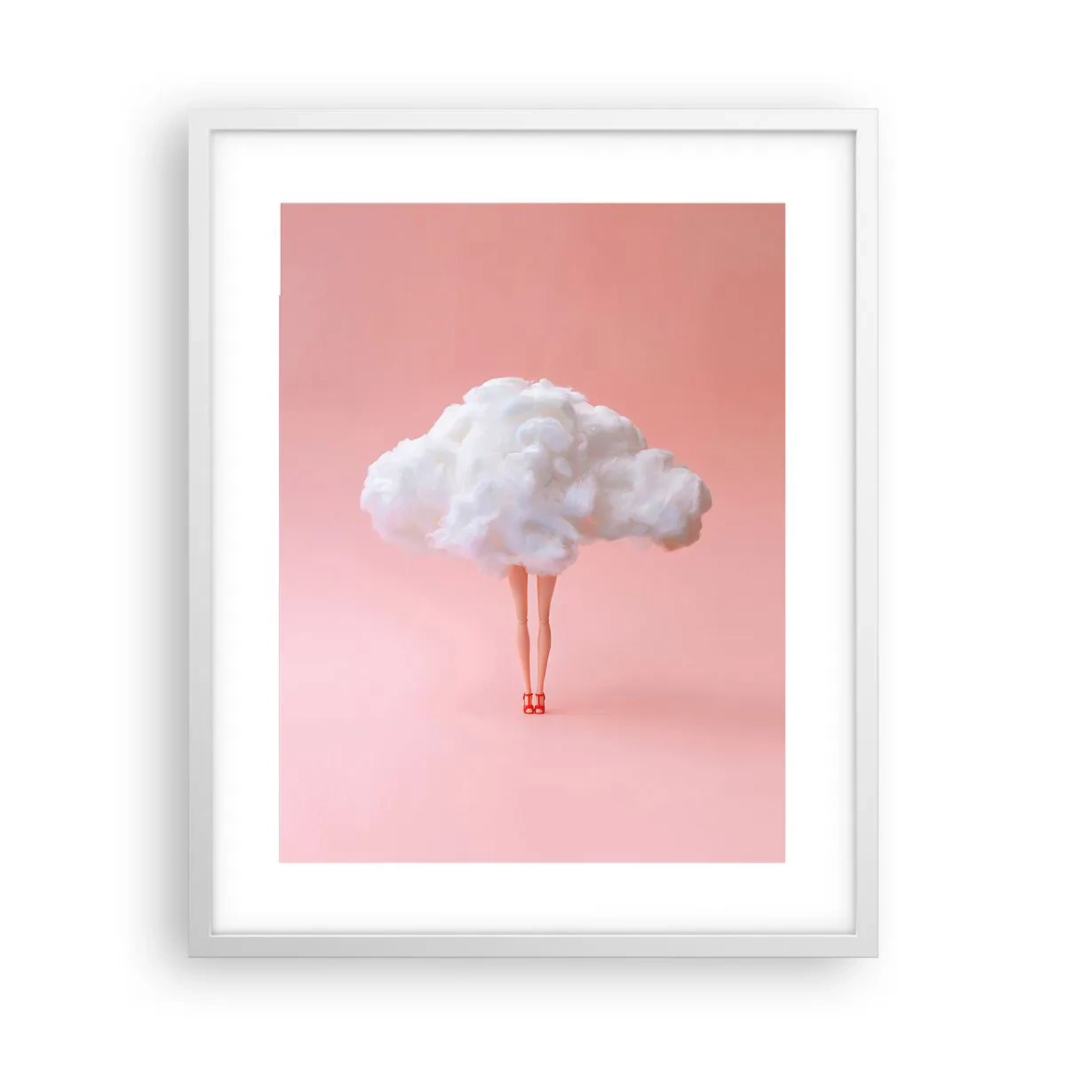 Poster în ramă albă - Dulce promisiune - 40x50 cm