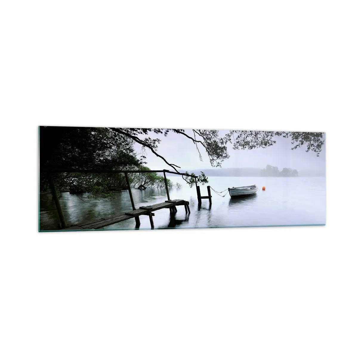 Tablou pe sticlă - Te odihnești deja - 160x50 cm