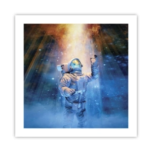 Poster - În cele din urmă am ajuns - 50x50 cm