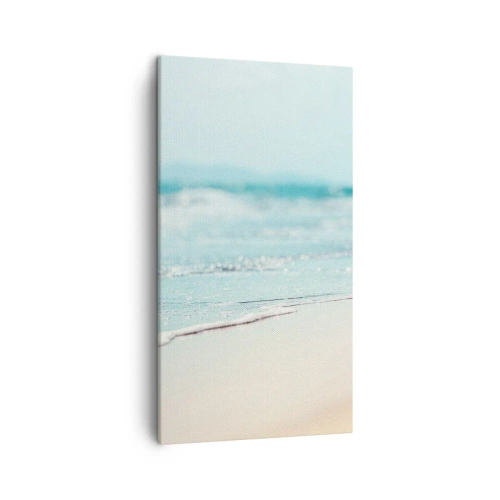 Tablou pe pânză - Căldură și zgomotul valurilor - 45x80 cm