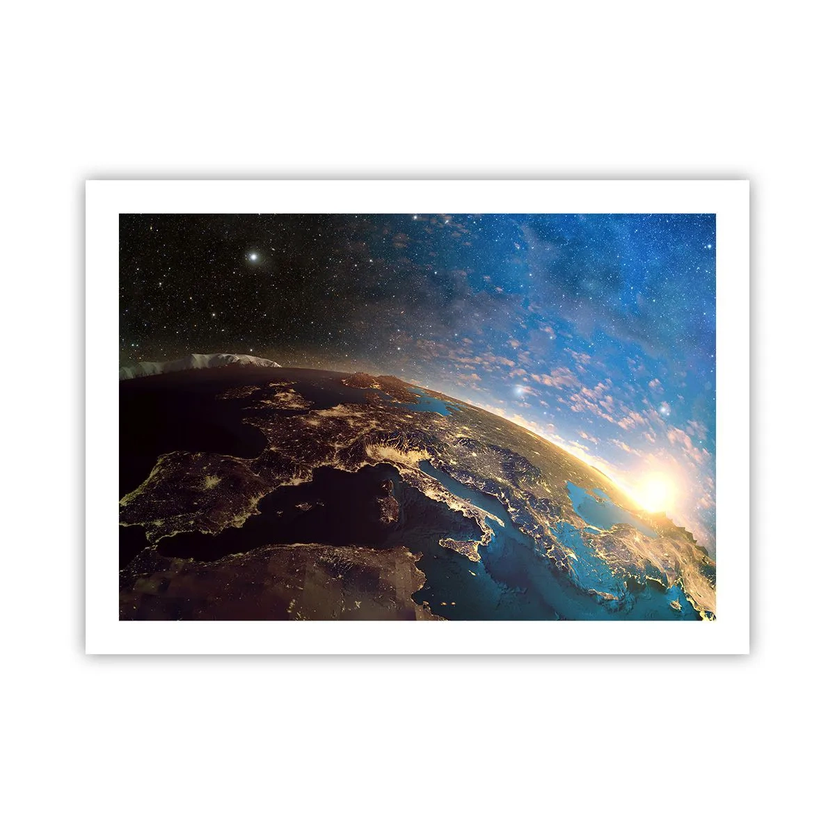 Poster - Să ne privim de la distanță - 70x50 cm