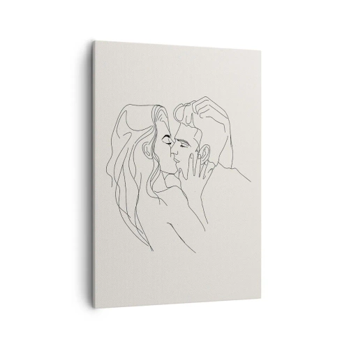 Tablou pe pânză - Încurcați în sentimente - 50x70 cm