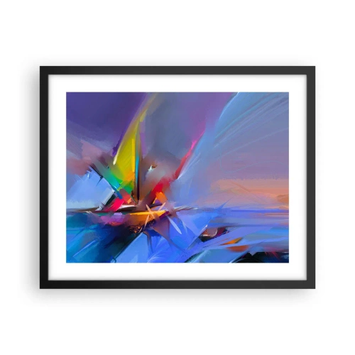 Poster în ramă neagră - Iute ca o pasăre - 50x40 cm
