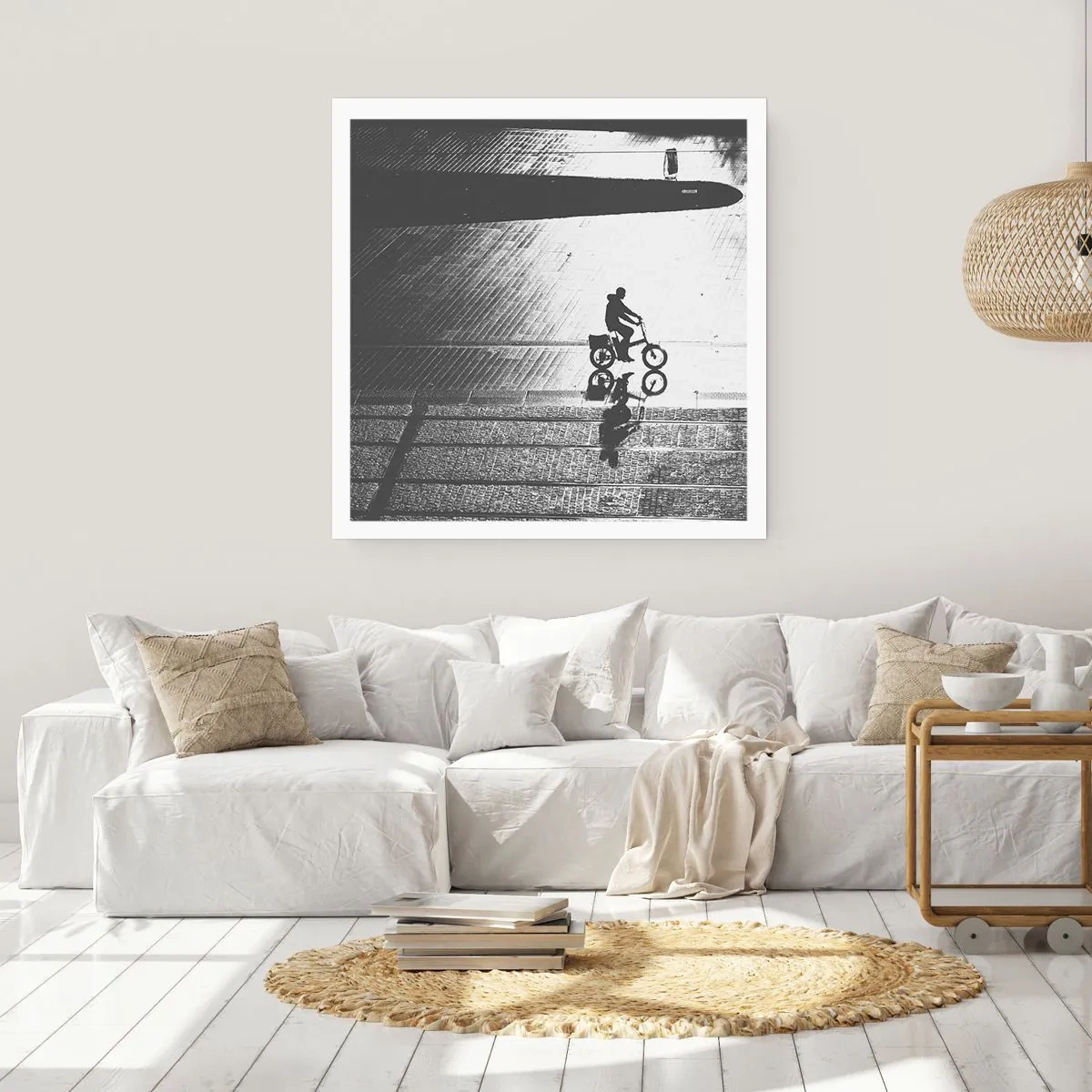 Poster - Înainte, prin oraș - 30x30 cm