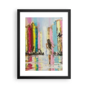 Poster în ramă neagră - Urmați-mă - 30x40 cm