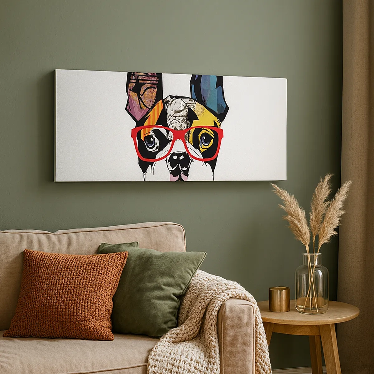 Tablou pe pânză - Intelectualist - 30x30 cm