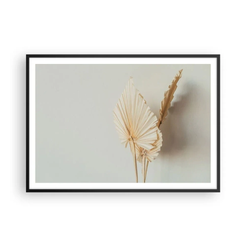 Poster în ramă neagră - Când este nevoie de ușurare - 100x70 cm