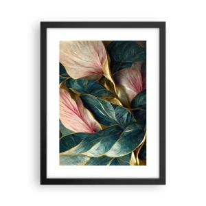 Poster în ramă neagră - Eleganța naturală și stil - 30x40 cm