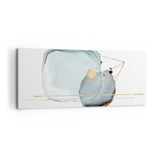 Tablou pe pânză - Studiul picăturii - 100x40 cm