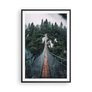 Poster în ramă neagră - Numai pentru vulturi - 61x91 cm