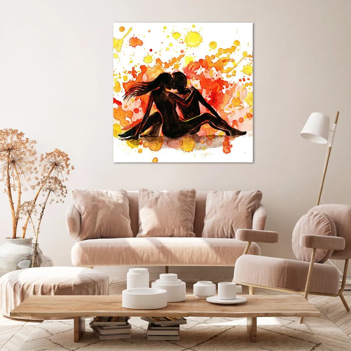 Tablou pe pânză - Şi a fost lumină - 50x50 cm