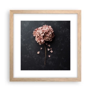 Poster în ramă de stejar deschis - Un semn cu adevărat romantic - 30x30 cm
