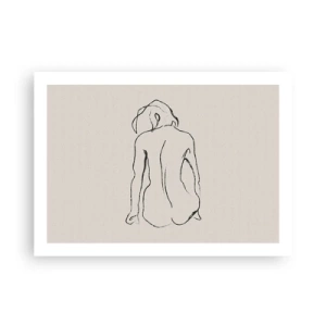 Poster - Nud de fată - 70x50 cm