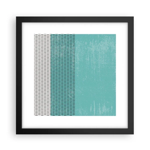 Poster în ramă neagră - Compoziție echilibrată - 30x30 cm