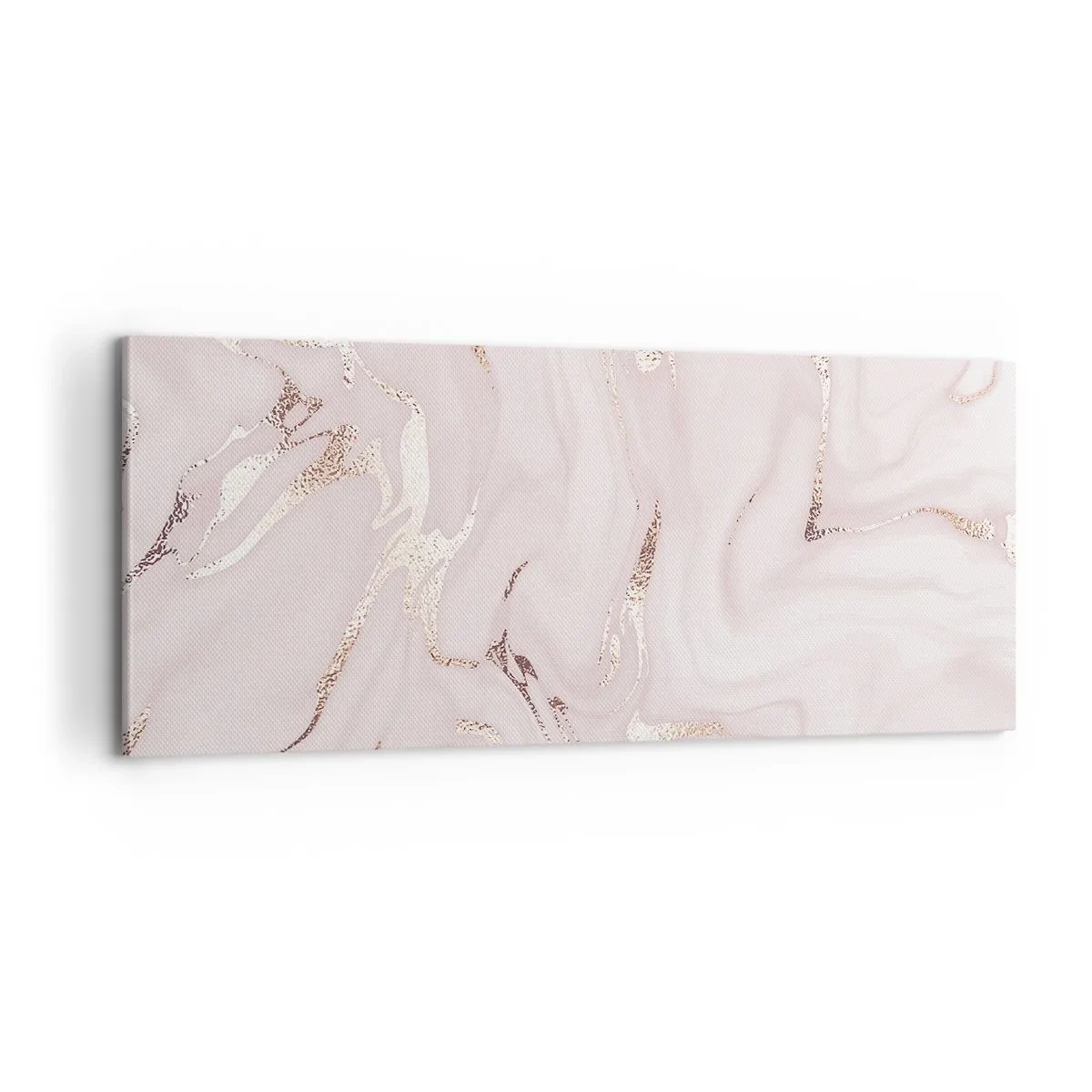 Tablou pe pânză - În nebunia roz - 100x40 cm