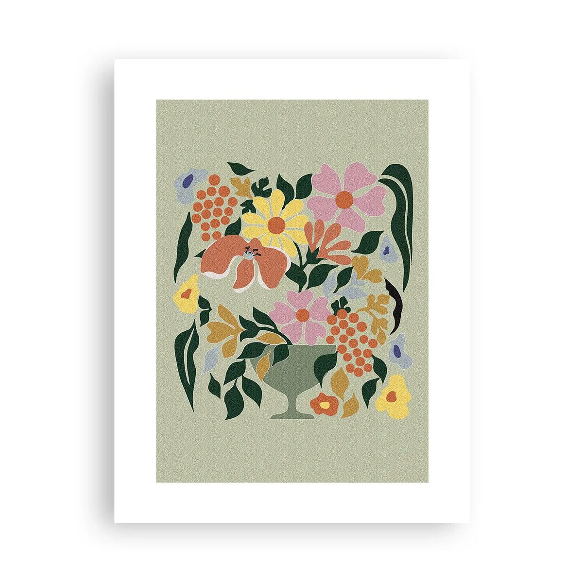 Poster - Buchet plin de viață - 30x40 cm