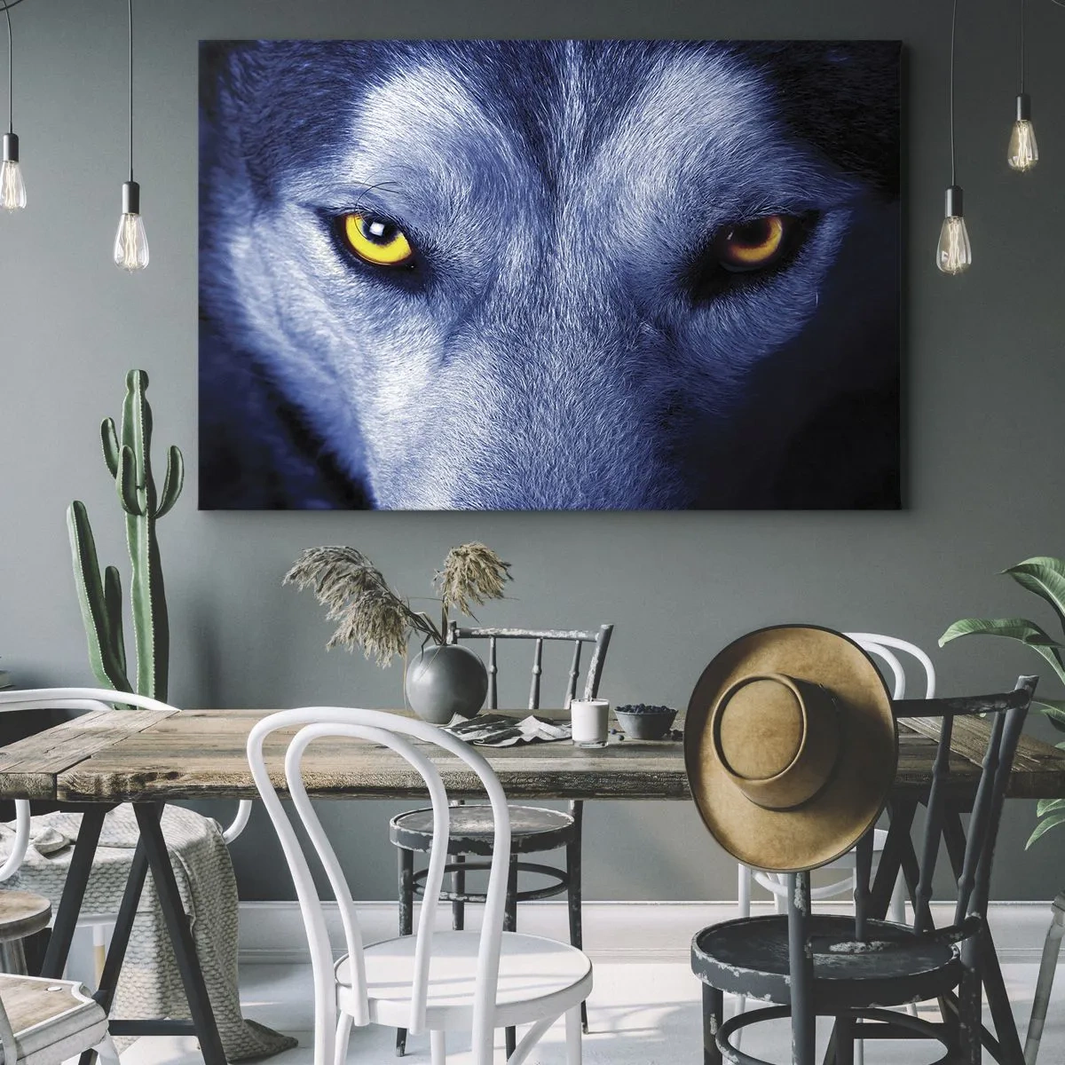 Tablou pe pânză - O privire hipnotizantă - 70x50 cm
