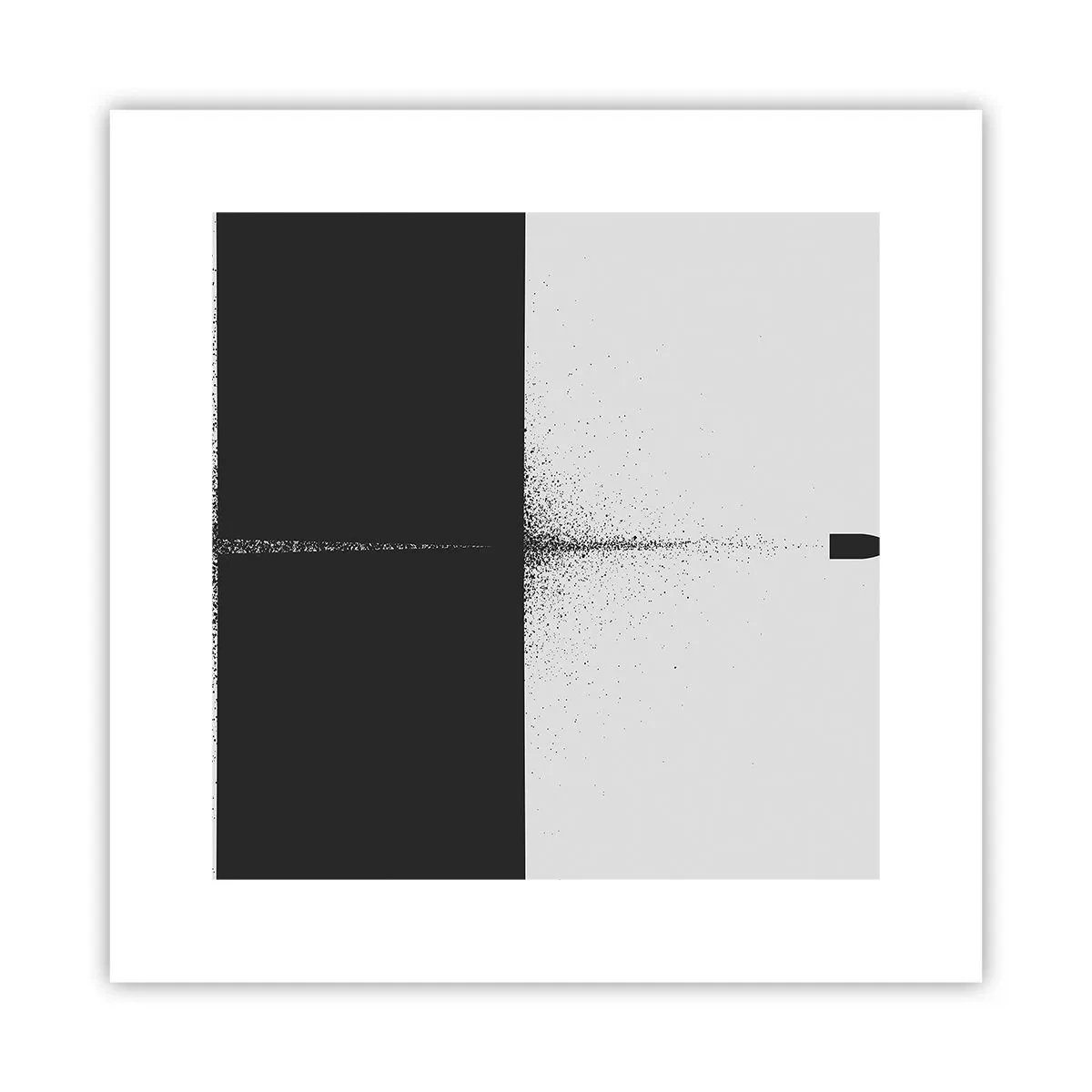 Poster - Direct la țintă - 30x30 cm