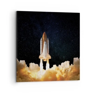 Tablou pe pânză - Ad astra! - 70x70 cm