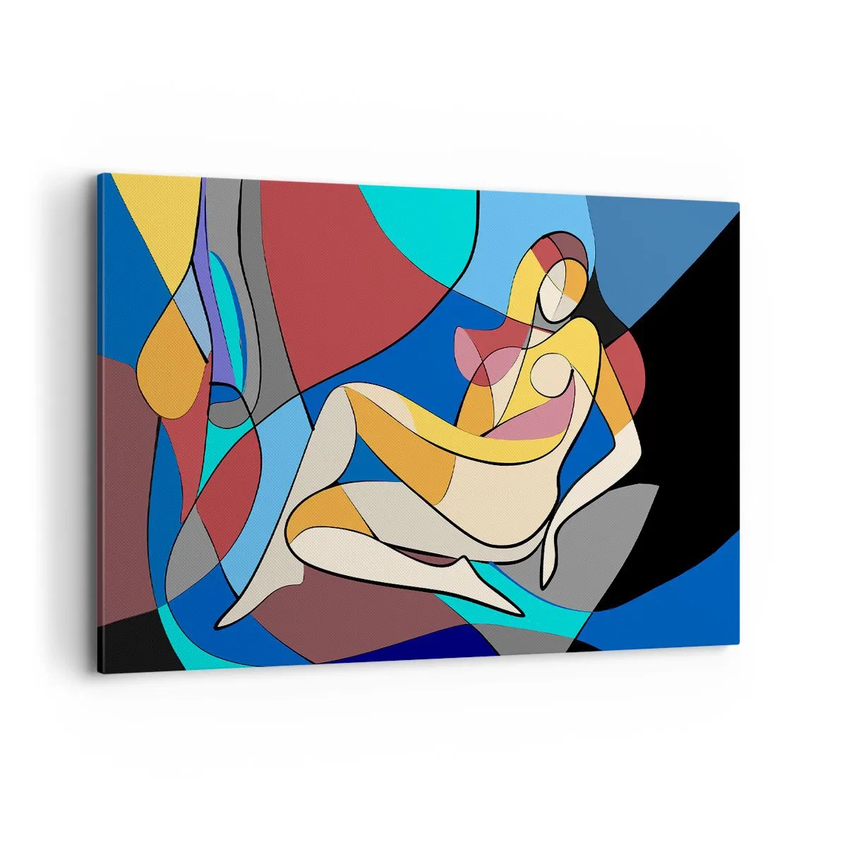 Tablou pe pânză - Nudul cubist - 120x80 cm
