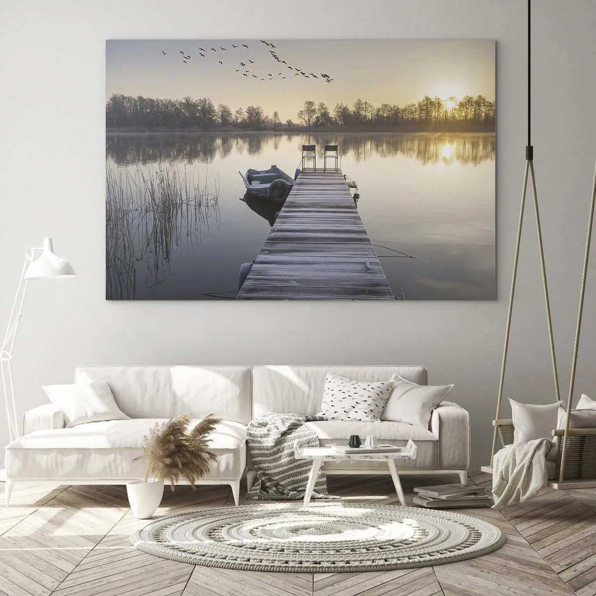 Tablou pe sticlă - O să mă întorc în curând - 100x70 cm