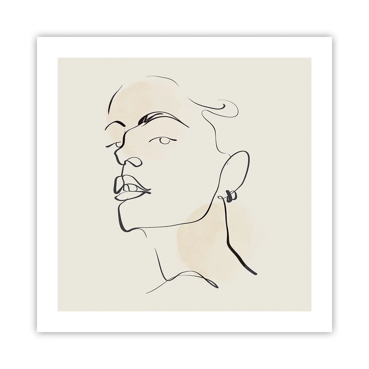 Poster - O privire mândră - 50x50 cm