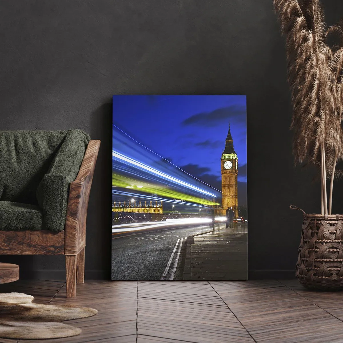 Tablou pe pânză - Sub ochiul lui Big Ben - 80x120 cm