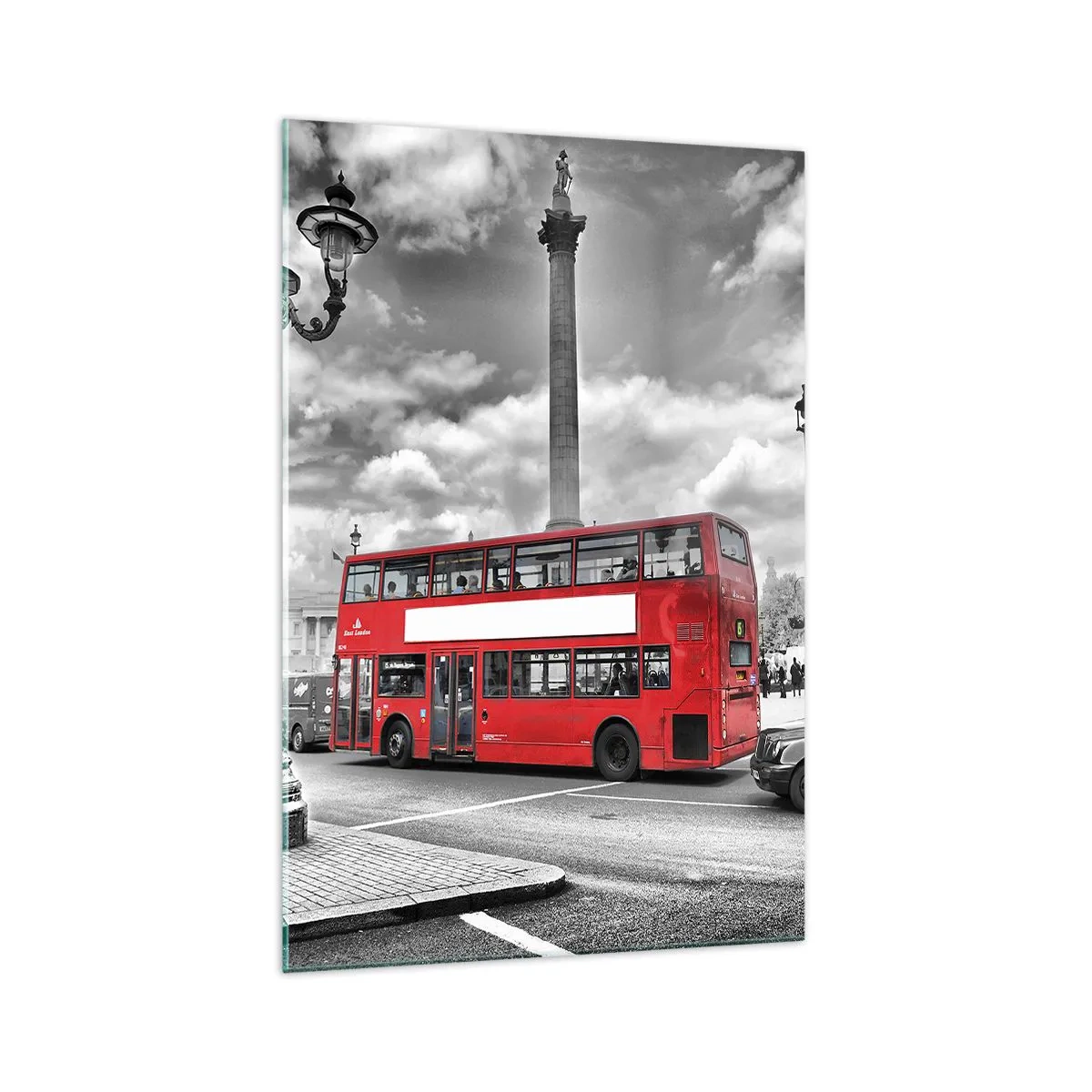 Tablou pe sticlă - Adevărata forță vitală a orașului - 70x100 cm