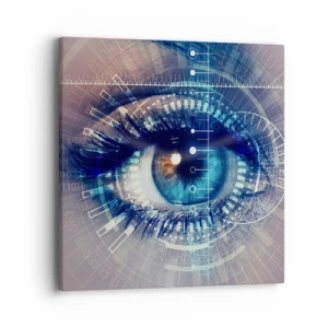 Tablou pe pânză - Crezi că mă cunoști - 40x40 cm