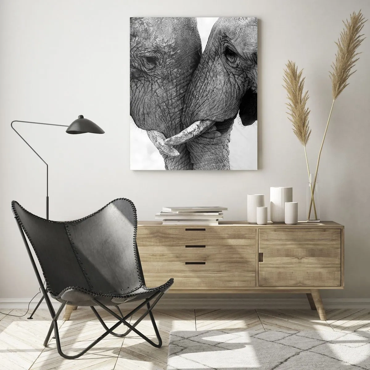 Tablou pe sticlă - Mărturisire din inimă - 50x70 cm
