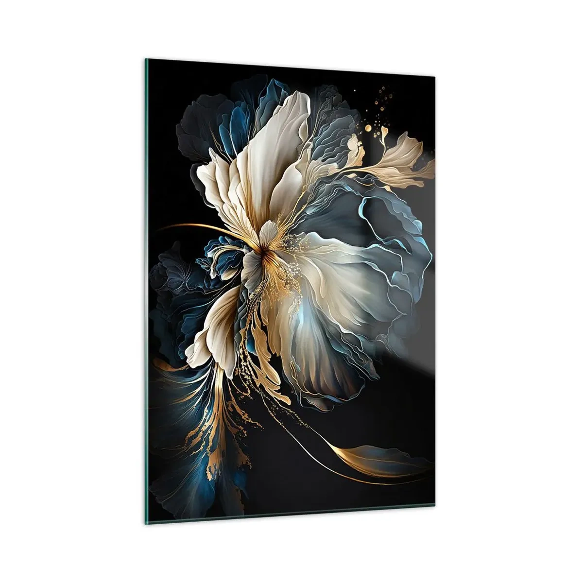 Tablou pe sticlă - Povestea unei flori de iubire - 50x70 cm