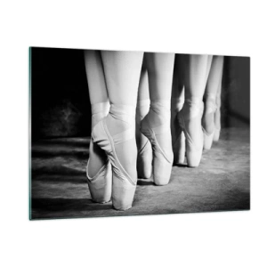 Tablou pe sticlă - Împreună, elegant - 120x80 cm