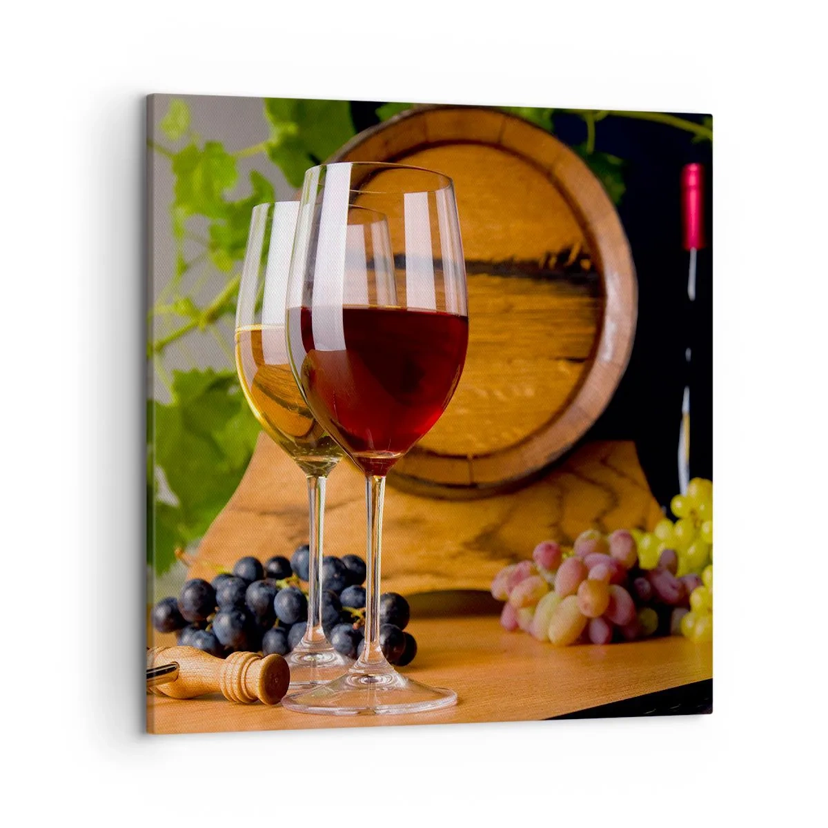 Tablou pe pânză - Ca la vechii maeștri - 50x50 cm