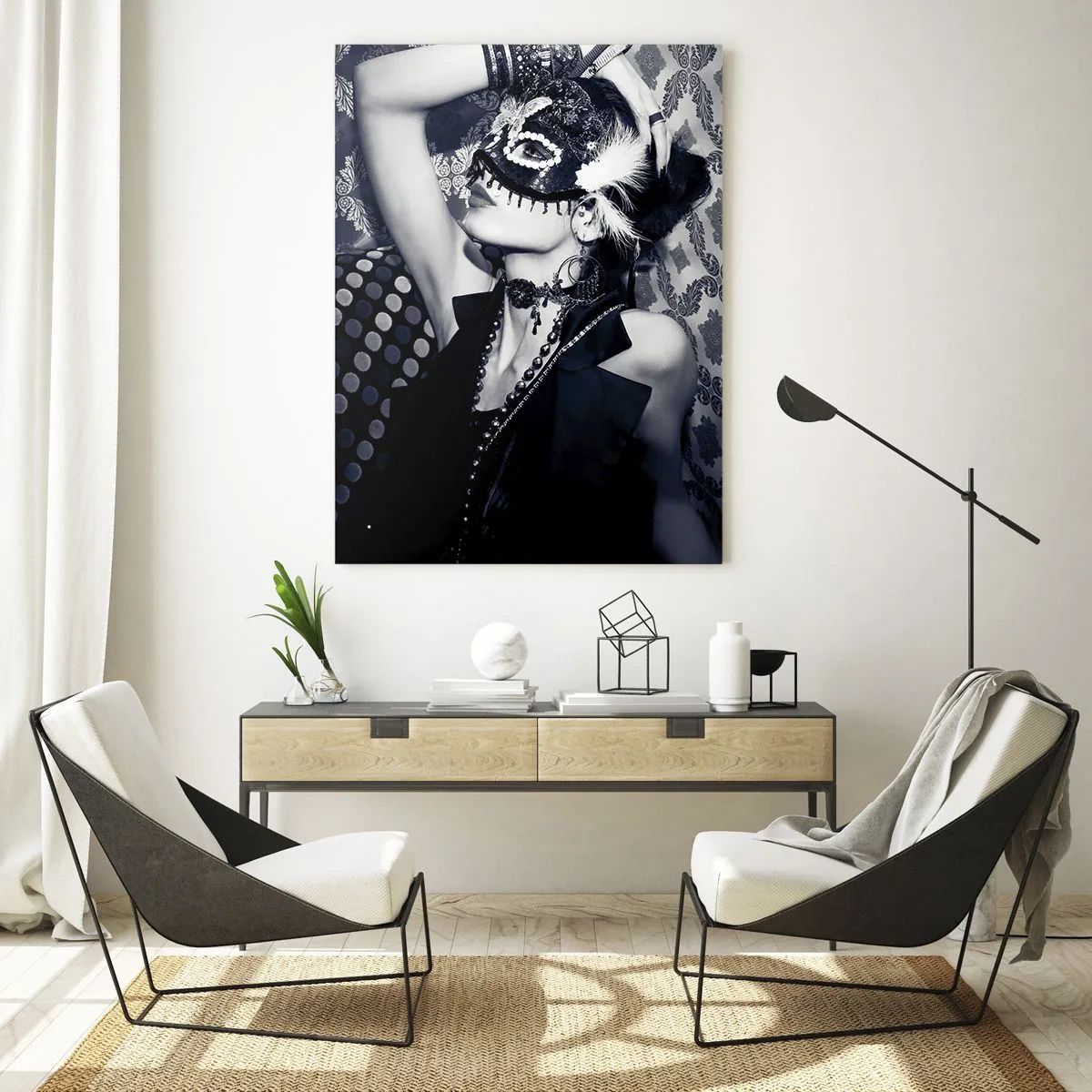 Tablou pe sticlă - Decorațiuni, ornamente, modele... - 50x70 cm