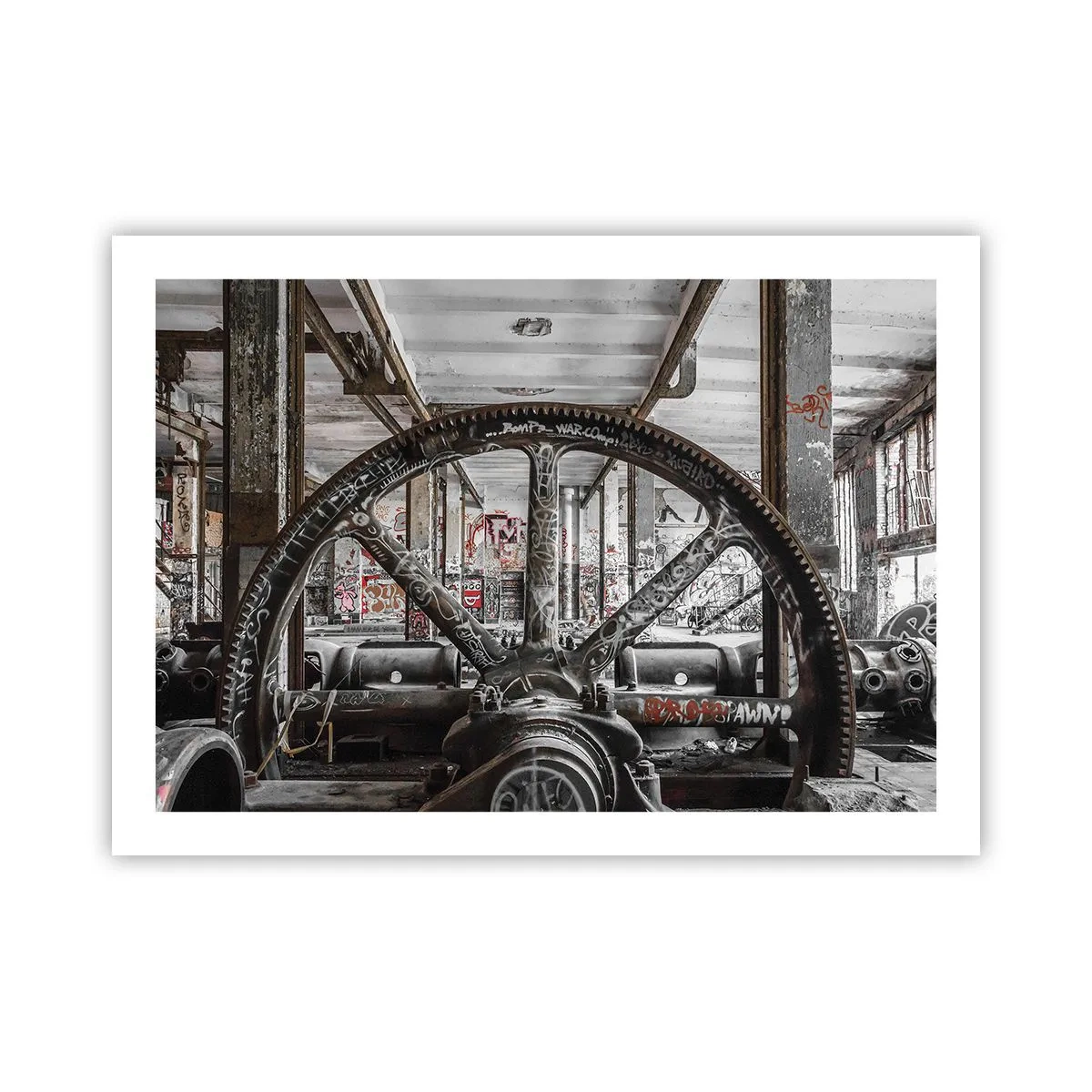 Poster - Viața secretă a unei fabrici - 70x50 cm