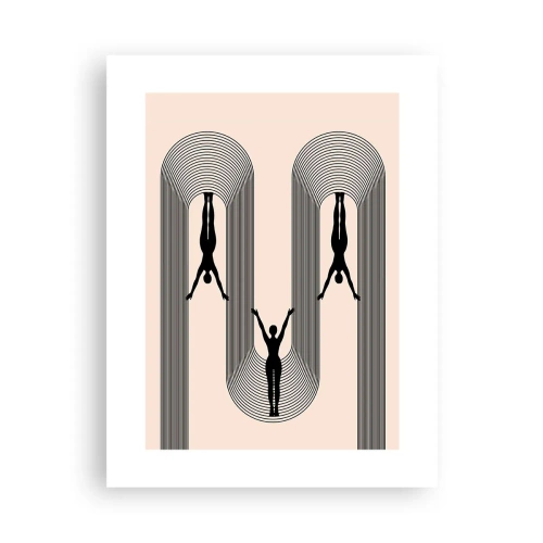 Poster - Cu susul în jos - 30x40 cm