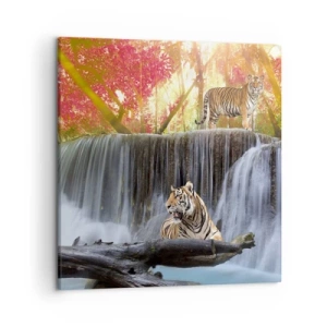 Tablou pe pânză - Peisaj suprarealist    - 50x50 cm