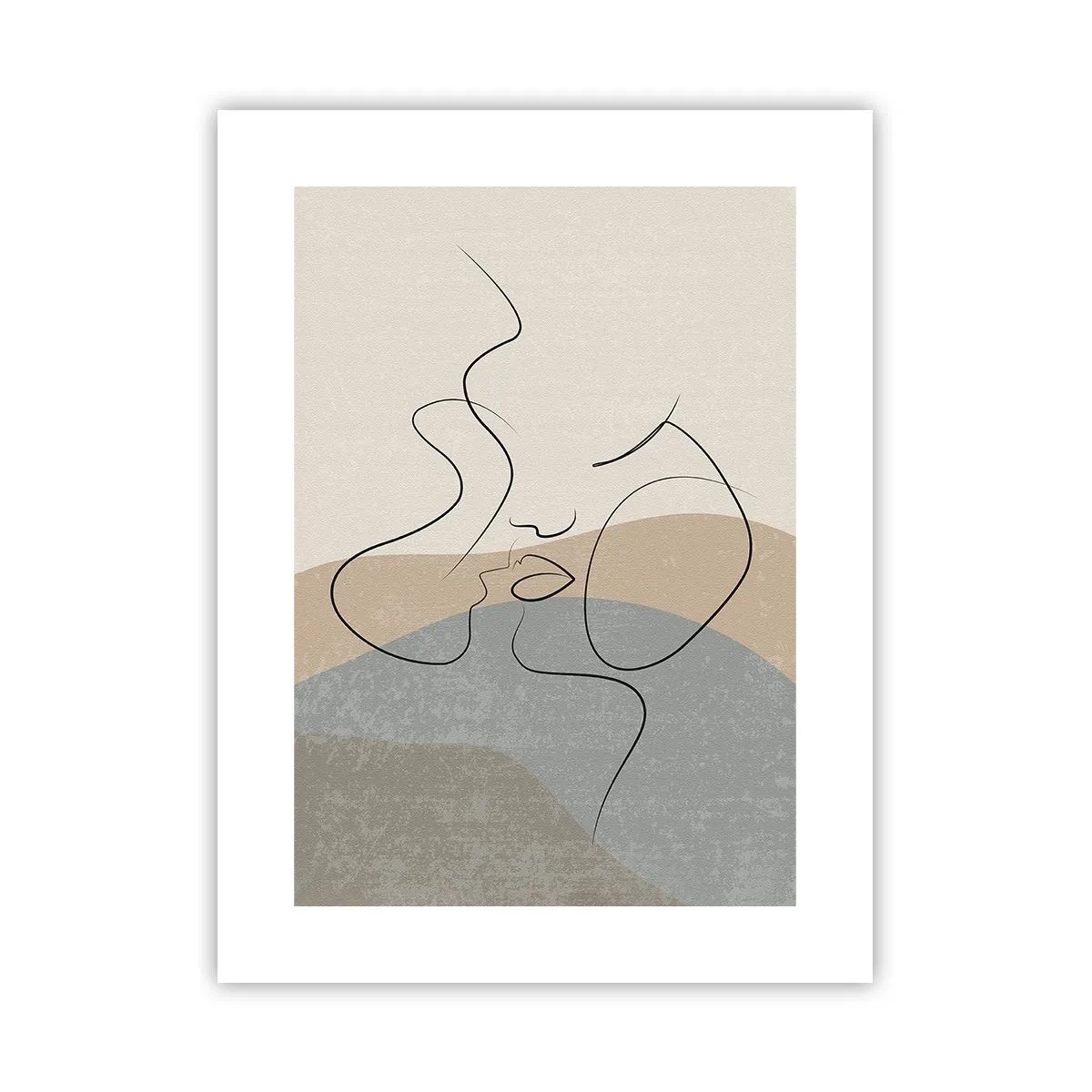 Poster - Ca o atingere de pensulă - 30x40 cm