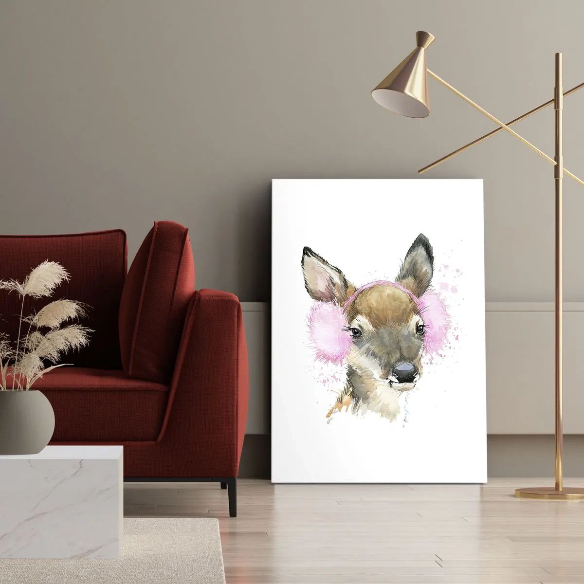 Tablou pe pânză - Și gerul nu mai este înfricoșător - 65x120 cm