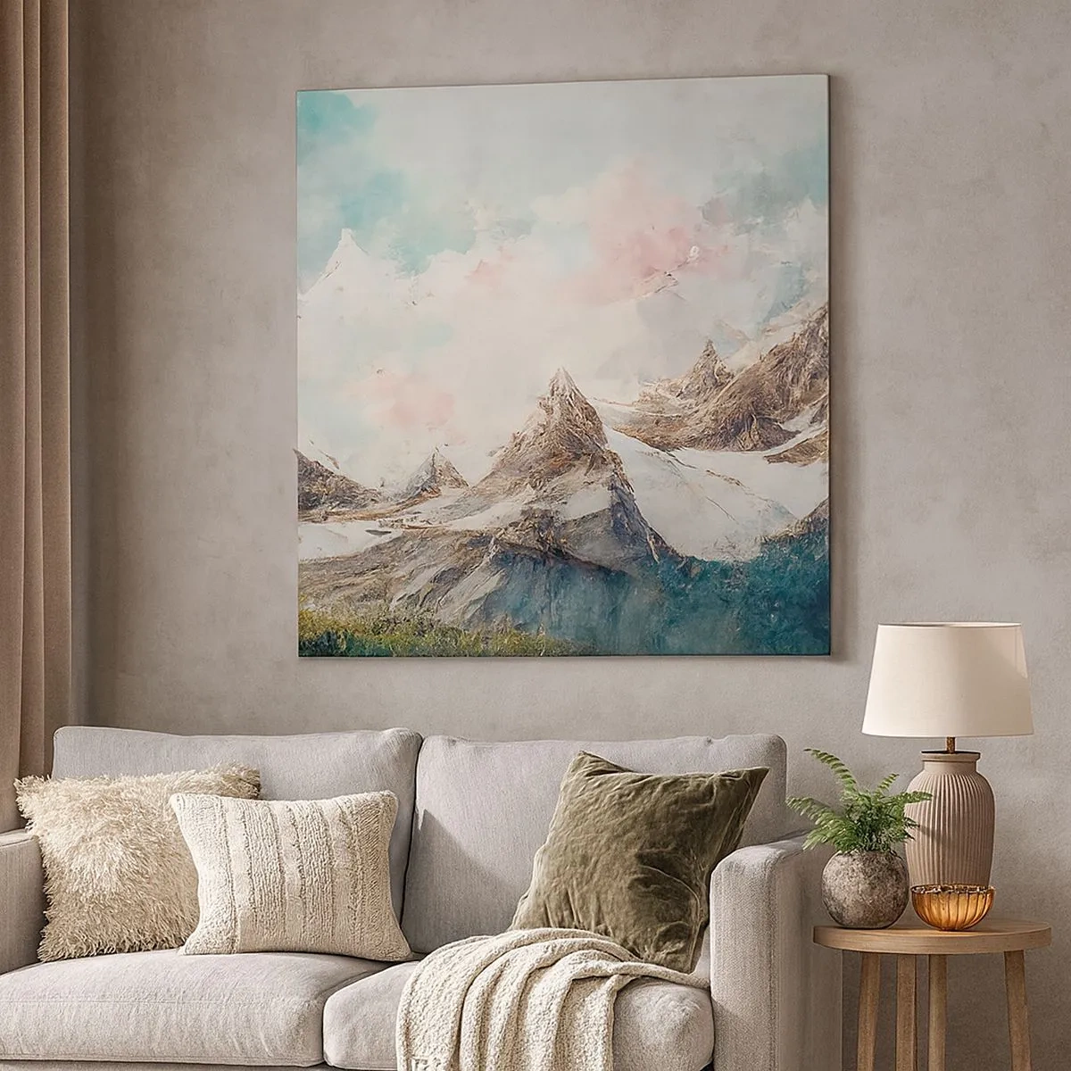 Tablou pe pânză - Lame de piatră - 30x30 cm