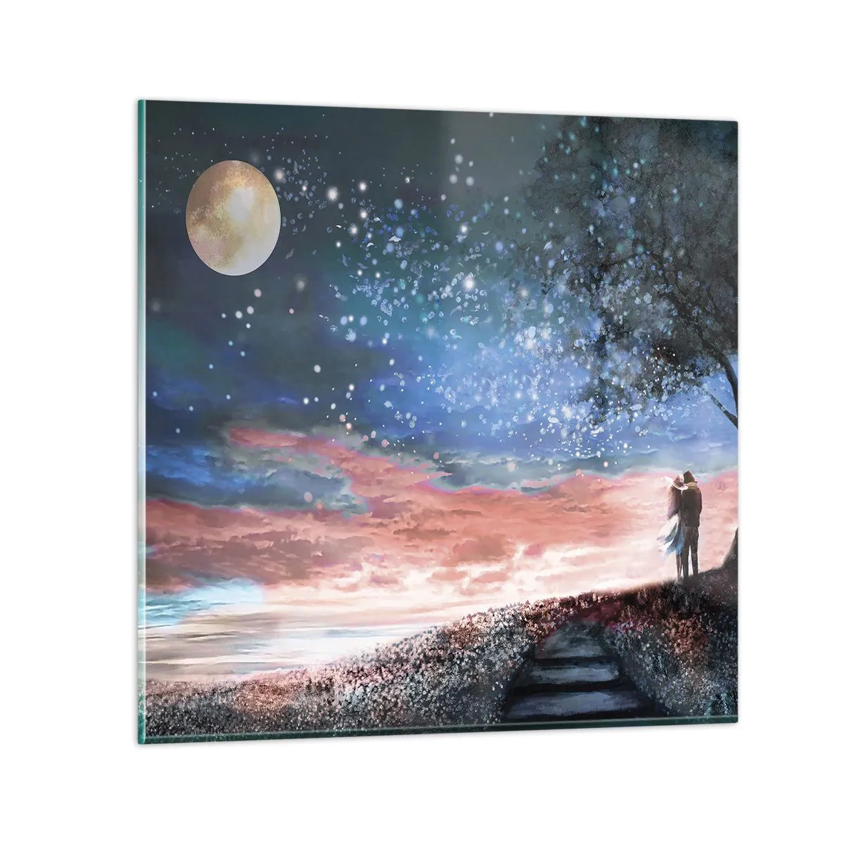 Tablou pe sticlă - O performanță stelară - 50x50 cm