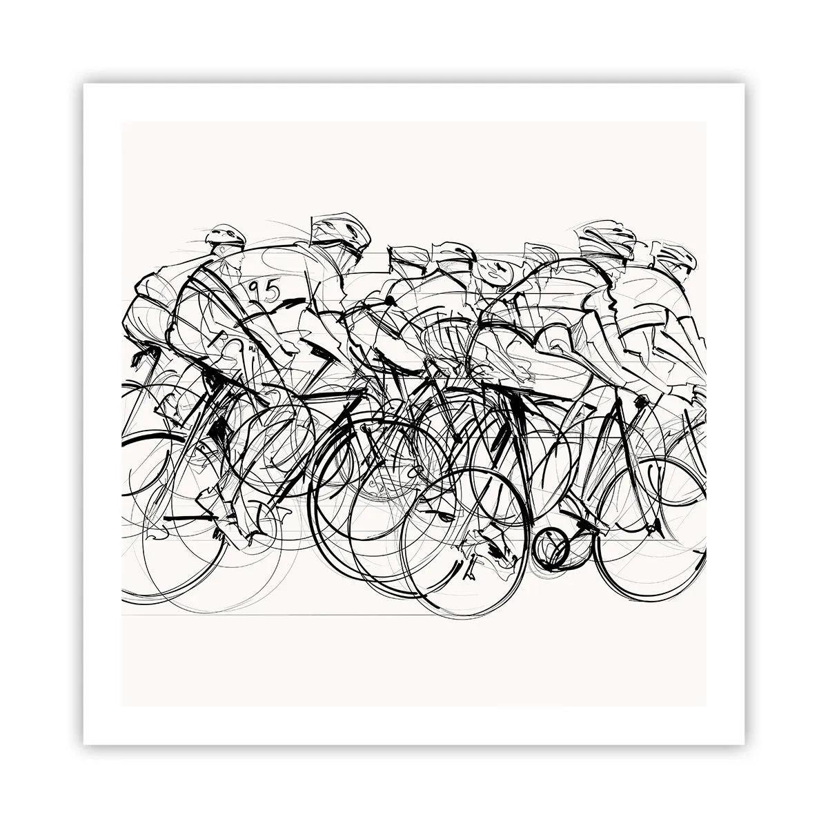 Poster - Mână în mână - 60x60 cm