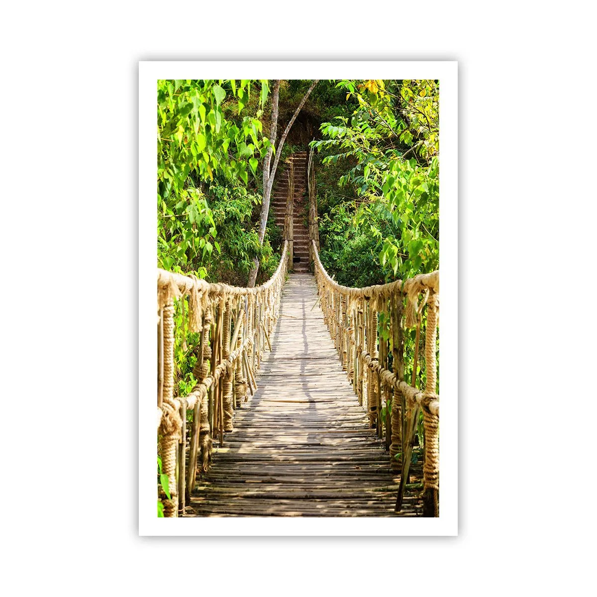 Poster - Suspendat în verde - 61x91 cm