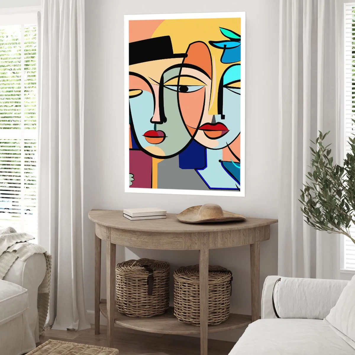 Poster - Întâlnire cu Picasso - 40x50 cm